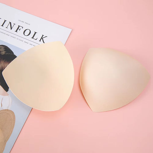 Foam Top Bra Pads Pair Insert Breast Enhancer Push up Bikini Pad Swim Wear